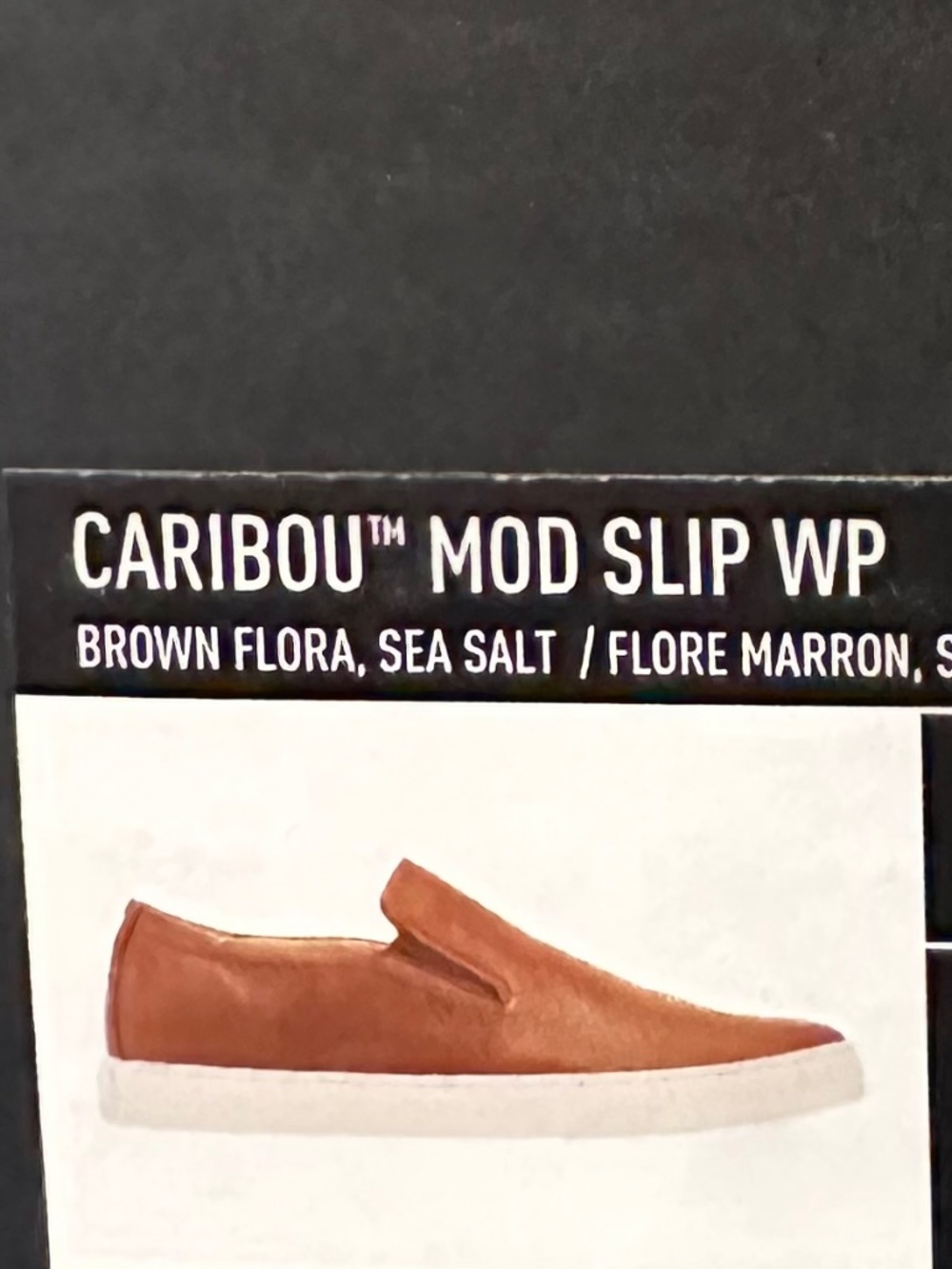 BRAND NEW 7.5 Men’s Sorel Caribou Mod Slip On
